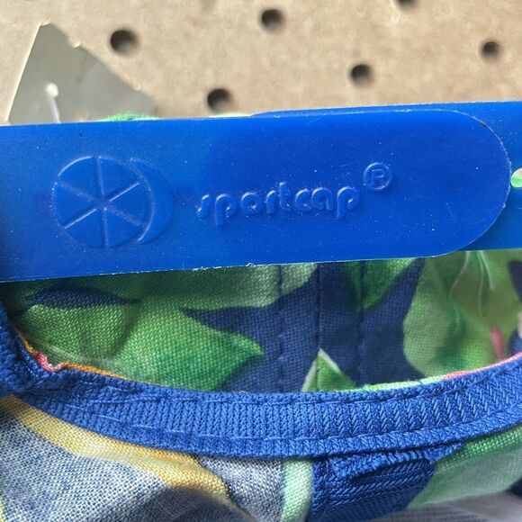 Vintage 80s Hawaii Floral Trucker Hat Cap SnapBack Embroidered NEW - Picture 5 of 6